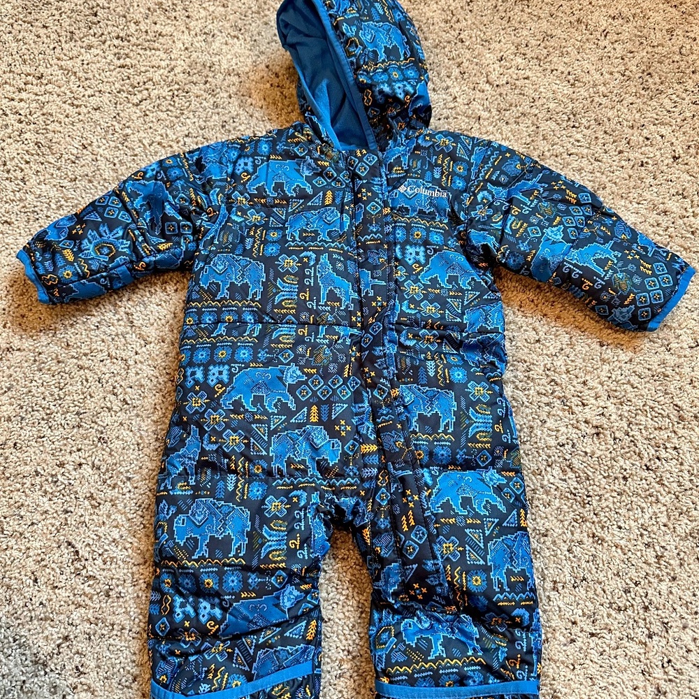 Infant Columbia snowsuit